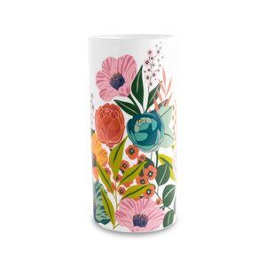 Cylinder Vase - Garden Blooms